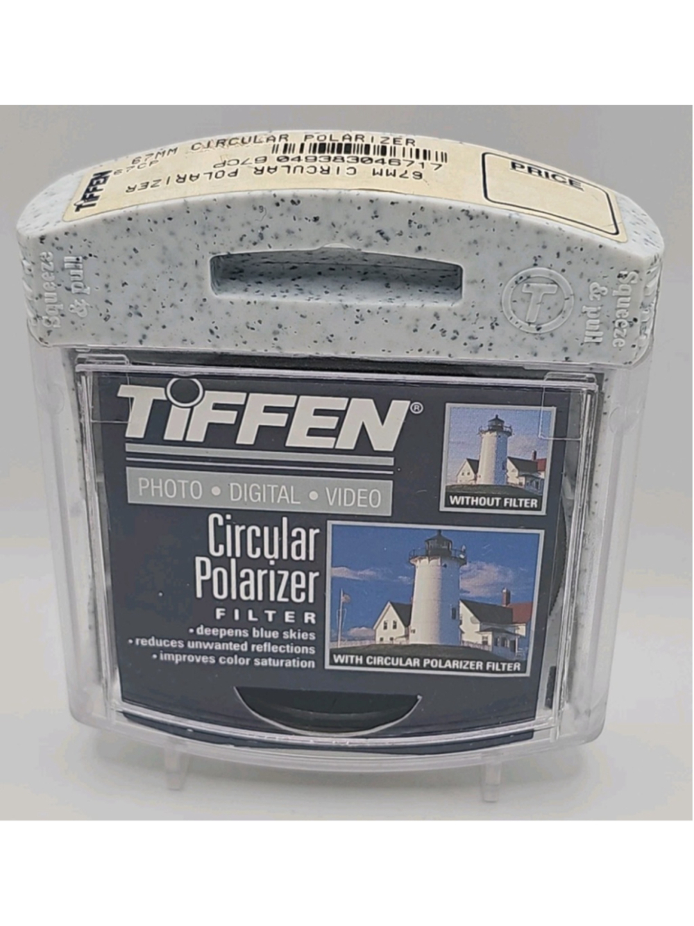 Tiffen 67mm Circular Polarizer Filter CPL ColorCore Made in USA